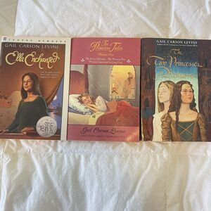Gail Carson Levine Lot Of 3 Books Paperback Ella Enchanted And Two More